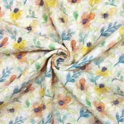 Floral Breeze Digital Embroidered Polycotton Fabric -Ernst Fabric Store 2E323DF1 9BA2 4574 95A8 9674CEB28866