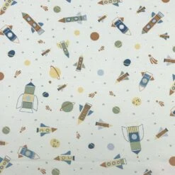Space Rockets Cotton Jersey Fabric -Ernst Fabric Store 2E342B95 CE68 4DD5 B5FC 5AEB6E6B610F