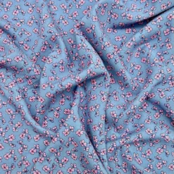 Mini Drawn Flowers Viscose Poplin Fabric -Ernst Fabric Store 2E6015F0 FF49 40F6 960D 92E83B191F0E