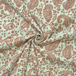 Paisley Floral Organic Double Gauze Fabric 9 Paisley Floral Organic Double Gauze Fabric -Ernst Fabric Store 2FF00663 52B5 4714 AB9D DF76E7C7BD58
