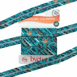 Ethnic Prints Cotton Bias Binding Tape - 5 Metres -Ernst Fabric Store 301