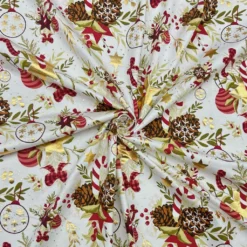 Sparkly Christmas Decor Cotton Jersey Fabric -Ernst Fabric Store 33DDA55F 95EF 49D6 82A0 B8EC57B99452