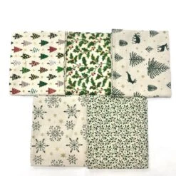 Green/Natural Fat Quarter Christmas Bundle - No.21 -Ernst Fabric Store 3743EE32 3C94 4A6C 8A46 B19C9B545840