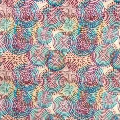 Flow Circles Cotton Satin Fabric -Ernst Fabric Store 3767F3CE 6C99 431B ACCD EC675B45FEF3