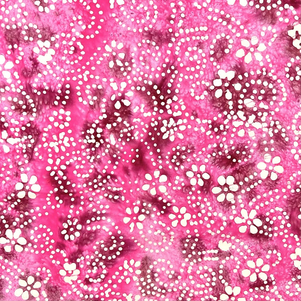 Dotted Delight Cotton Batik Fabric 6 Dotted Delight Cotton Batik Fabric - Image 6