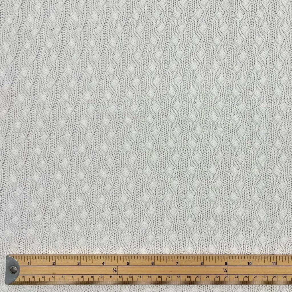 Cable Sweater Knit Fabric 2 Cable Sweater Knit Fabric - Image 2