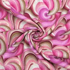 Pink Whirl Linen Mix Fabric -Ernst Fabric Store 388BA0B4 5A8D 4CD7 B48A 1CDBD8A0C648