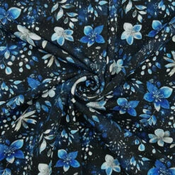 Sapphire Stardust French Terry Fabric -Ernst Fabric Store 396C08F1 D45E 45CB 95CC 6607390324DD
