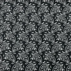 Leafy Paisley Jersey Fabric