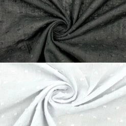 Dobby Spot Cotton Fabric