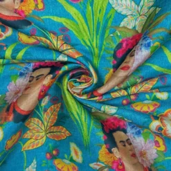 Frida's Garden Faux Silk Fabric -Ernst Fabric Store 3E415FB6 49C9 46B7 B4E6 5D819B1723E6