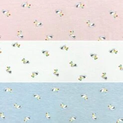 Little Quacks Bamboo Cotton Jersey Fabric