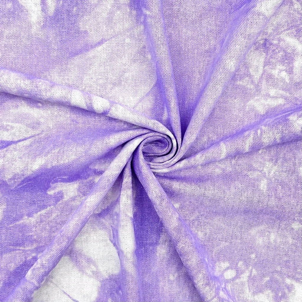 Ink Wave Tie-Dye Linen Mix Fabric 4 Ink Wave Tie-Dye Linen Mix Fabric - Image 4