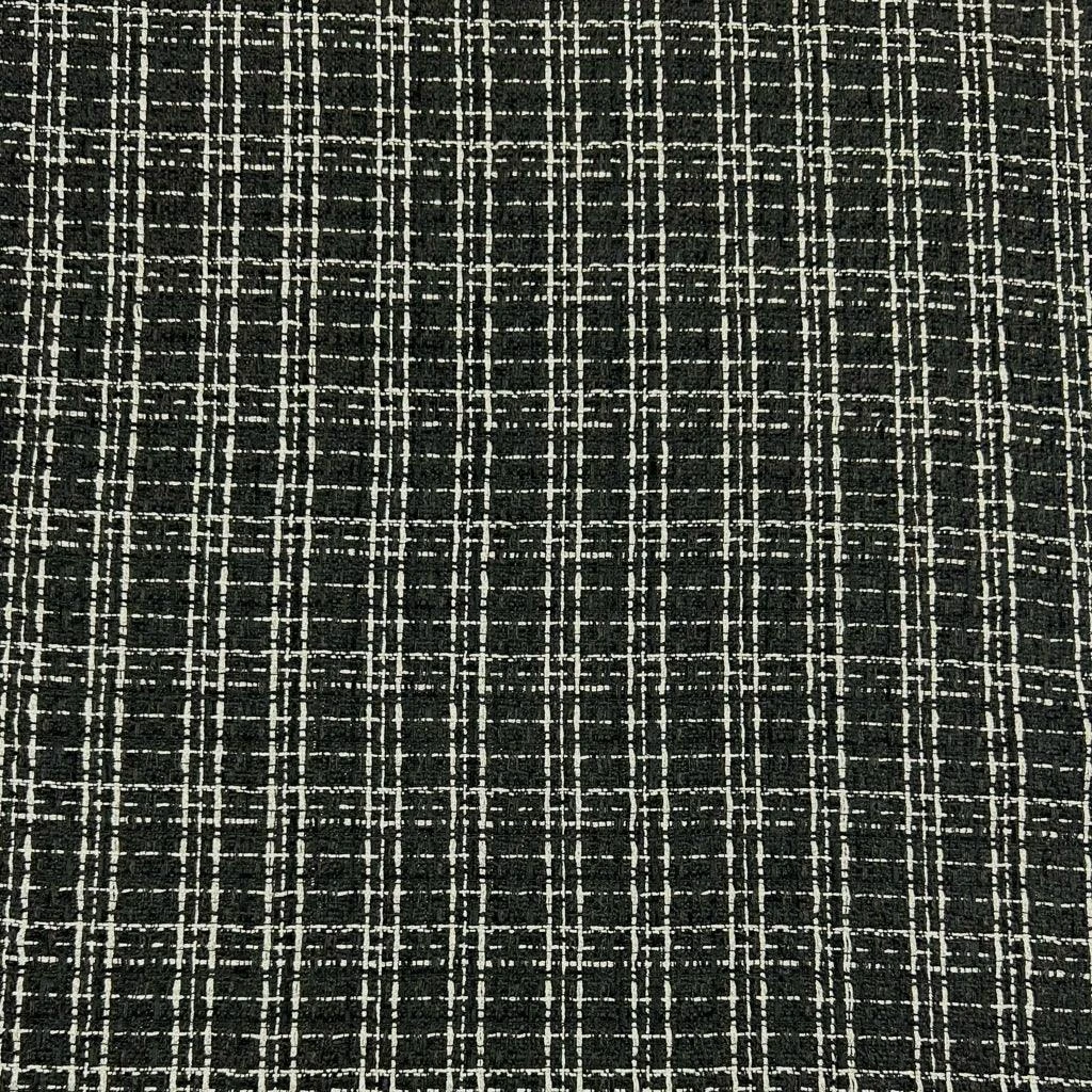 Lurex Checkered Tweed Fabric 1 Lurex Checkered Tweed Fabric