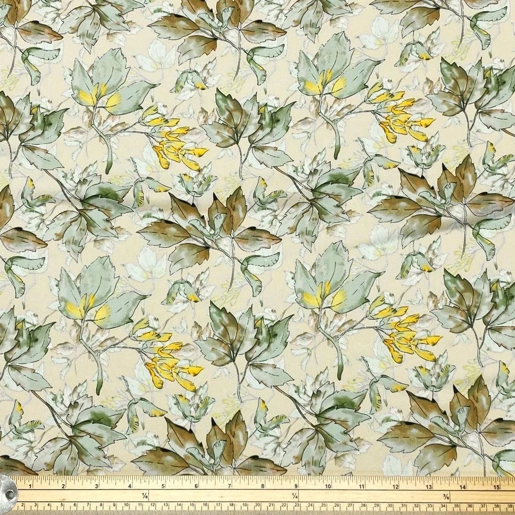 Graceful Garden Satin Fabric 2 Graceful Garden Satin Fabric - Image 2