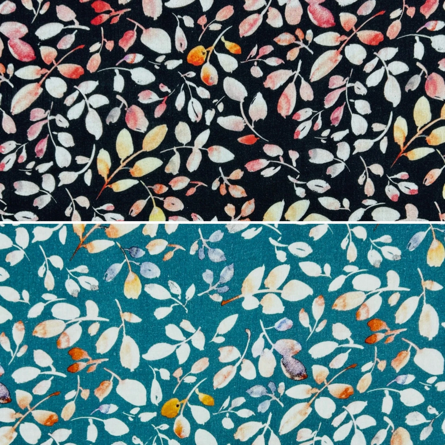 Leafy Oasis Double Gauze Fabric 1 Leafy Oasis Double Gauze Fabric