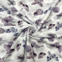 Butterflies On White Organic Cotton Jersey Fabric 7 Butterflies On White Organic Cotton Jersey Fabric -Ernst Fabric Store 435CE6BA 3A17 4BE8 87DC BF21DDC083B2