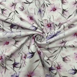 Winter Floral On White Organic Cotton Jersey Fabric -Ernst Fabric Store 436CC1BA 9FE9 43B2 B61A 118B3784F568