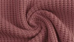 Chunky Cotton Knit Fabric -Ernst Fabric Store 4453 1313 rose