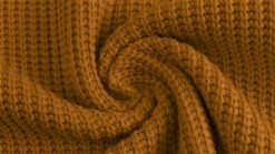 Chunky Cotton Knit Fabric -Ernst Fabric Store 4453 1437 burnt orange
