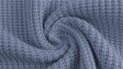 Chunky Cotton Knit Fabric -Ernst Fabric Store 4453 401 Blue