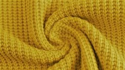 Chunky Cotton Knit Fabric -Ernst Fabric Store 4453 434 yellow