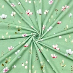 Scattered Flowers Cotton Jersey Fabric -Ernst Fabric Store 445BD46D 5627 44B9 90CA AE2FA9523E1E