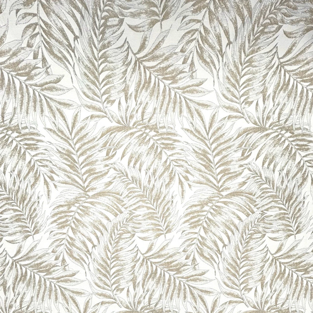 Metallic Leaves Furnishing Fabric 3 Metallic Leaves Furnishing Fabric - Image 3