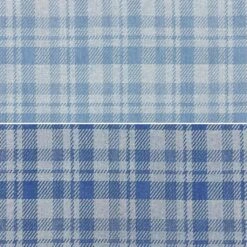 Checkered Jacquard Denim Fabric