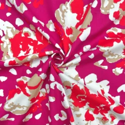 Floral Expression Cotton Sateen Fabric -Ernst Fabric Store 45B22BDB 69CC 4BED BBBD B6FC14FA2F3B