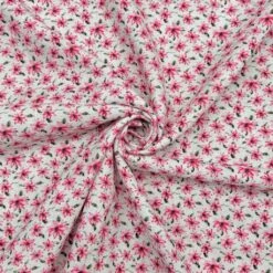 Ditsy Pink Flowers Linen Mix Fabric -Ernst Fabric Store 45D2C6A6 F4C3 4902 8551 2FEDD0A82435