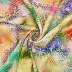 Colourful Waves Linen Blend Fabric 5 Colourful Waves Linen Blend Fabric -Ernst Fabric Store 46927FC3 9C85 4D98 B9AA B415BA634527