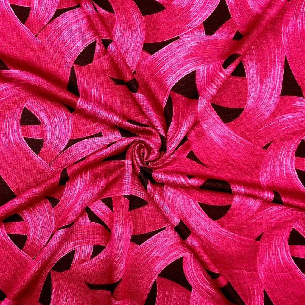 Woven Abstract Digital Modal-Touch Jersey Fabric 5 Woven Abstract Digital Modal-Touch Jersey Fabric - Image 5