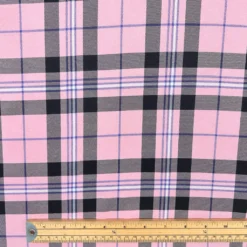 1 Pink Checkered Suiting Fabric -Ernst Fabric Store 4B560351 D452 439F 8962 3F614B62277E