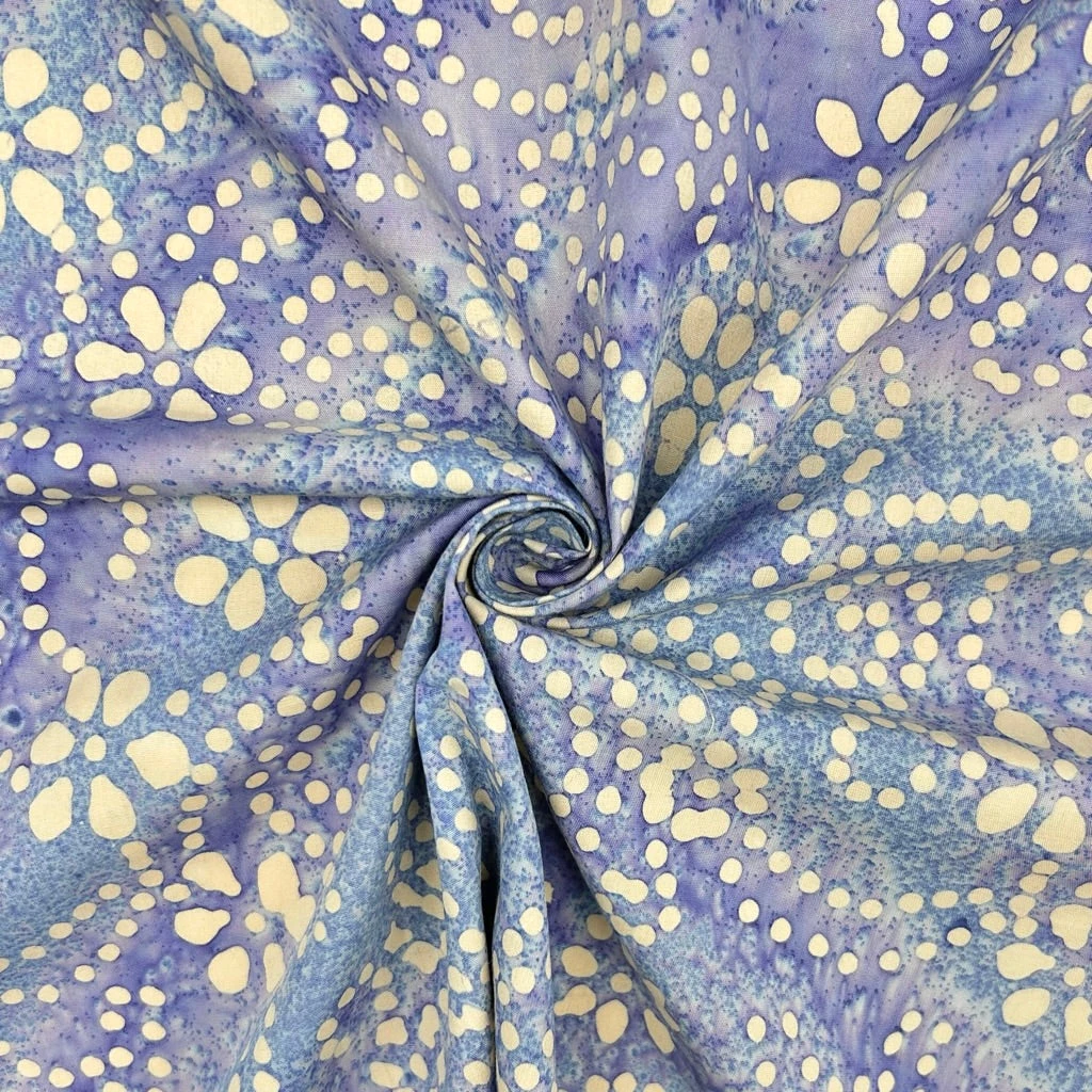 Dotted Delight Cotton Batik Fabric 4 Dotted Delight Cotton Batik Fabric - Image 4