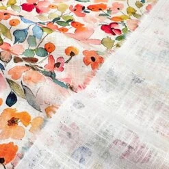 Colourful Multi Floral Linen Blend Fabric 7 Colourful Multi Floral Linen Blend Fabric -Ernst Fabric Store 4C8A1783 28F9 4F18 9D18 64ACF556CA6C
