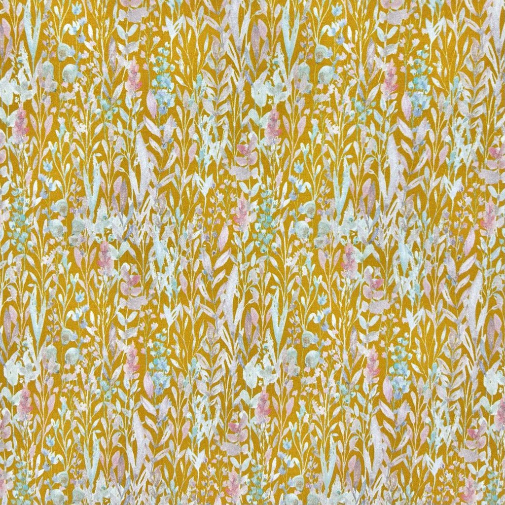 Busy Gardens Cotton Jersey Fabric 5 Busy Gardens Cotton Jersey Fabric - Image 5