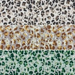 Panther Print Cotton Poplin Fabric