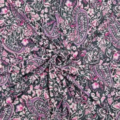 Paisley Floral Viscose Jersey Fabric -Ernst Fabric Store 53042210 0419 4A0F A32B 5894B76E318D
