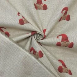 Xmas Gnomes Linen Look Polycotton Fabric 5 Xmas Gnomes Linen Look Polycotton Fabric -Ernst Fabric Store 531473C9 4ED9 4107 92A9 495EC2BEF555