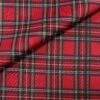 Red Tartan Heavy Duty Waterproof Fabric