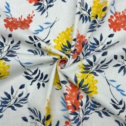 Multicoloured Botanicals Cotton Linen Fabric 11 Multicoloured Botanicals Cotton Linen Fabric -Ernst Fabric Store 55083E7A 8678 444D B634 7BD5B4BE2670