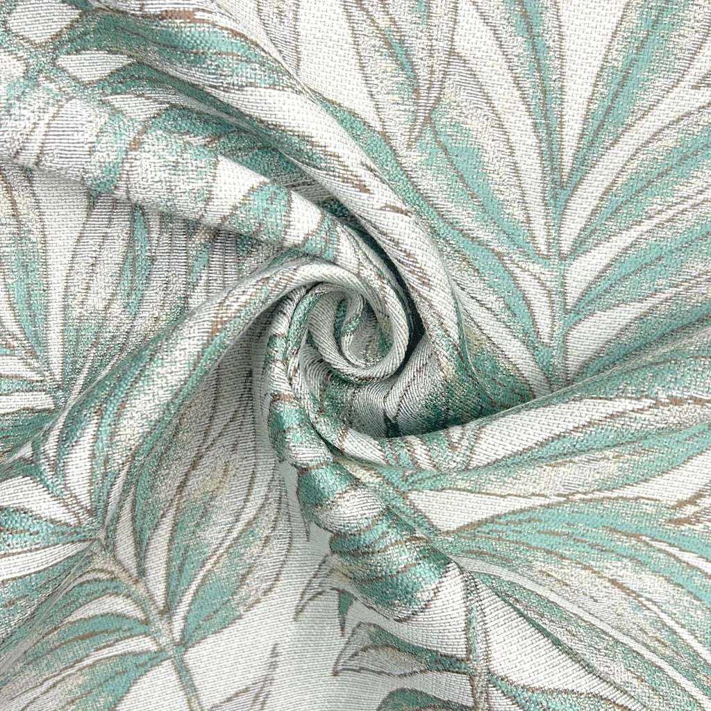 Metallic Leaves Furnishing Fabric 8 Metallic Leaves Furnishing Fabric - Image 8