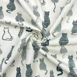 Striped Cats Rose & Hubble Cotton Poplin Fabric 9 Striped Cats Rose & Hubble Cotton Poplin Fabric -Ernst Fabric Store 5B99DA6F 2902 465F AC3F F4E96AEBDEB2