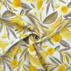 Yellow Meadow Viscose Linen Fabric -Ernst Fabric Store 5C0A88A1 FDEE 4874 A5C7 D2CE0BFB1AA5