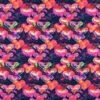 Neon Hearts Cotton Jersey Fabric