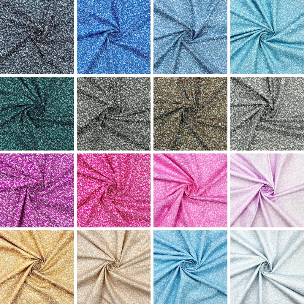 Mini Garden Craft Cotton Fabric 1 Mini Garden Craft Cotton Fabric
