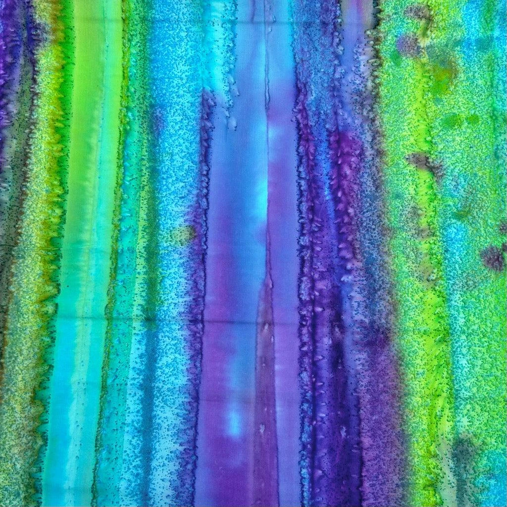 Striped Cotton Batik Fabric 7 Striped Cotton Batik Fabric - Image 7