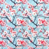 Floral Forest Rose & Hubble Cotton Poplin Fabric