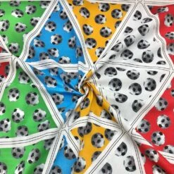 Little Johnny Football Bunting Cotton Fabric